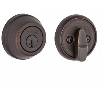 Kwikset 97802-071 SmartKey Single Cylinder Deadbolt