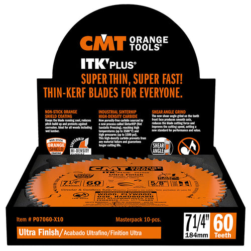 CMT ITK Plus Ultra Finish Circular Saw Blade