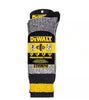 Dewalt Men 10-13 Grey Wool Blend Boot Crew Sock