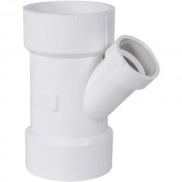 Genova Products PVC DWV Fittings Reducing Wye