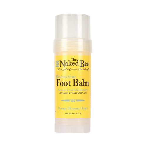 The Naked Bee 2 oz. Orange Blossom Honey Restoration Foot Balm