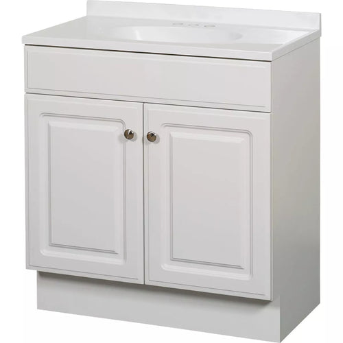 Zenna Home Single White Vanity Combo