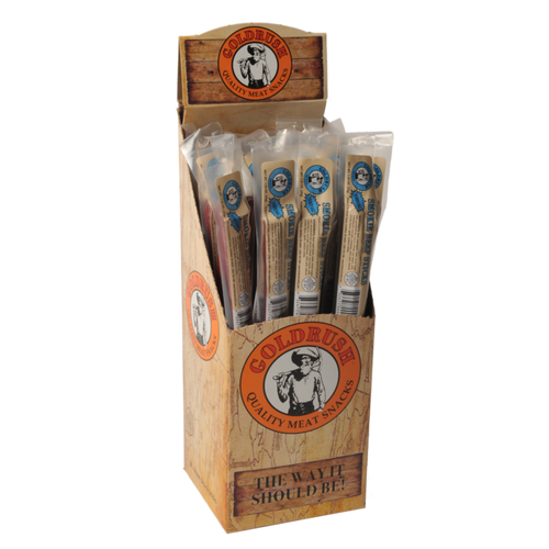 Gold Rush Wrapped Beef Sticks Spicy