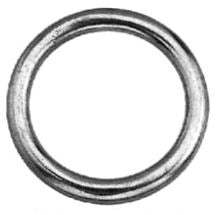 Baron Steel Round Rings