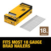 Dewalt 18 Gauge 2-in. Brad Nails