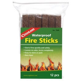 12-Pack Waterproof Fire Sticks