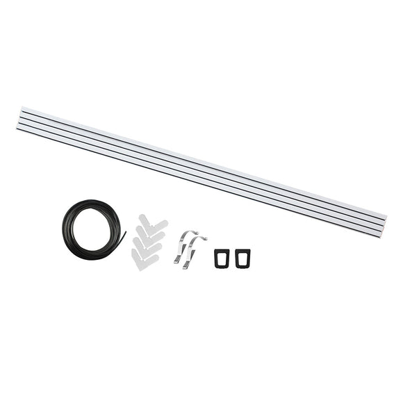 M-D Building Products M-D 5/16-in x 4-ft White Aluminum Replacement Screen Kit (5/16