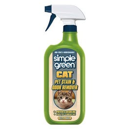 Pet Stain & Odor Remover, Cat Formula, 32-oz. Spray