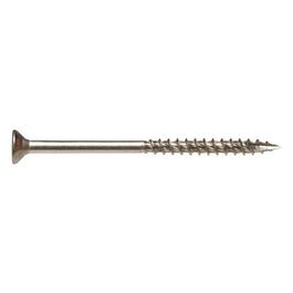 Power Pro Wood Screws, Exterior, Star, Stainless Steel, #8 x 1.75-In., 1-Lb.