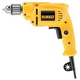 Drill, Variable-Speed Reversing, 6-Amp, 0-2,500-RPM, 3/8-In. Chuck, Ball-Bearing Construction