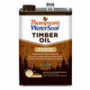 Penetrating Timber Oil, Exterior Wood Protector, Redwood, Semi-Transparent, 1-Gal.