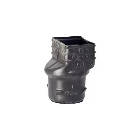 Advanced Drainage Systems Basement 2 In. X 3 In. X 3 In. Polyethylene Corrugated To Downspout Adapter