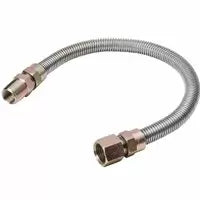 B & K Industries Stainless Steel Gas Appliance Connector 24