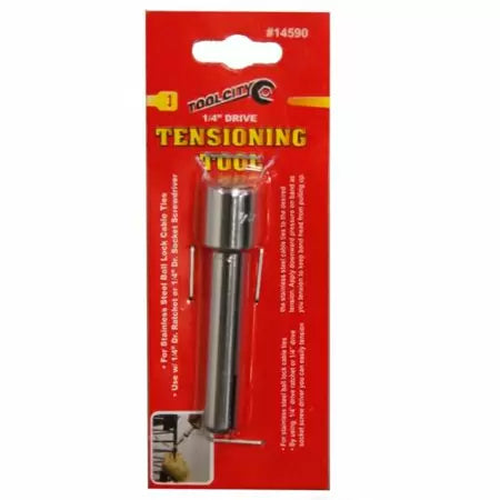 Tool City  Releasable Tie Tensioning Tool 1/4 L in. for 1/4 in. Ratchet