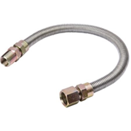 B & K Industries Stainless Steel Gas Appliance Connector 36