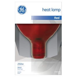 250-Watt Red Infrared Heat Reflector Light Bulb
