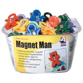 Magnet Man Clip, Assorted Colors