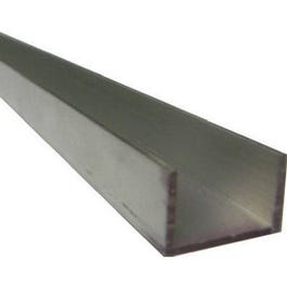 Aluminum Trim Channel, 3/8 x 96-In.
