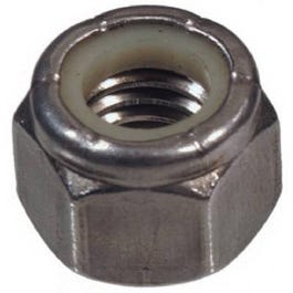 Lock Nuts, Stainless Steel, 3/8-16, 50-Pk.