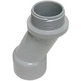 Conduit Fitting, PVC Meter Offset, 30-Degree, Schedule 40, 2-In.