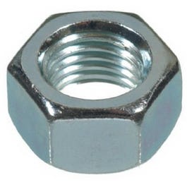 Hex Nut, c Plated Steel, Coarse Thread, 50-Pk., 1/2-13