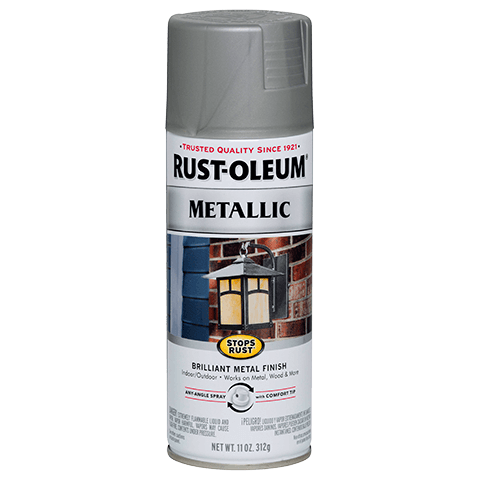 Rust-Oleum® Metallic Spray Paint Matte Nickel (11 Oz, Matte Nickel)