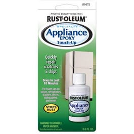 Appliance Touch Up Paint, White, 6-oz.
