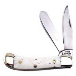 Baby Saddlehorn Pocket Knife, Chestnut, 2-Blade