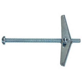 Hillman Toggle Bolt, Spring Wing, Round Head, 3/16 x 3-In.