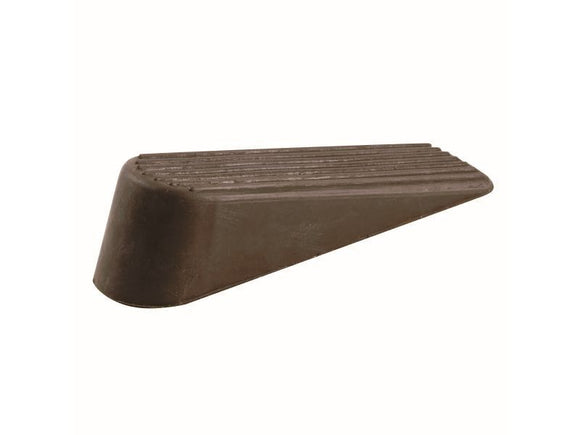 Shepherd Hardware Rubber Door Wedges, Brown, 2-Pack