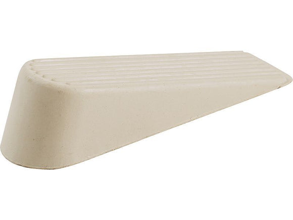 Shepherd Hardware Rubber Door Wedges, Off-White, 2-Pack