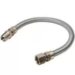 B & K Industries Stainless Steel Gas Appliance Connector 48