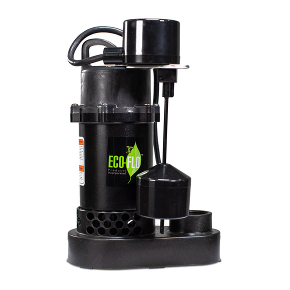 Eco-Flo ½ HP Anodized Aluminum Sump Pump