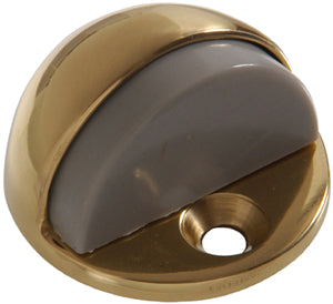 BRASS PLATED FLR DOOR STOP