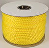 1/2X600  YELLOW TWISTED POLY ROPE