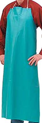 APRON PVC20MIL 35 IN X 45 IN GREEN