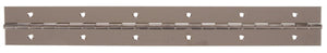30X1-1/2  NICKEL PLATED CONT HINGE
