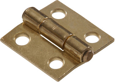 3  BRASS PLATED LT NARROWHINGE