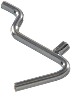 1-1/2  ZINC PLATED PEG ANGLE HOOK