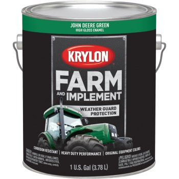 Krylon K01966000 Farm & Implement Paint, John Deere Green ~ Gallon