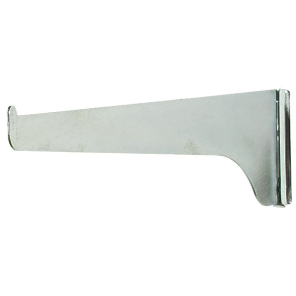 Knape & Vogt 180 Series 10 In. Anochrome Steel Regular-Duty Single-Slot Shelf Bracket