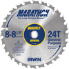 Irwin Marathon 8-1/4 In. 24-Tooth General Purpose Circular Saw Blade