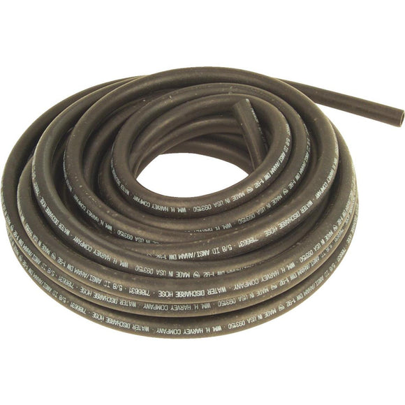 Harvey 5/8 In. x 50 Ft. Black Replacement Dishwasher Drain Hose