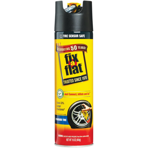 Fix-A-Flat 16 Oz. Aerosol Tire Puncture Sealer and Inflator