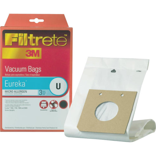 3M Filtrete Eureka Type U Micro Allergen Vacuum Bag (3-Pack)