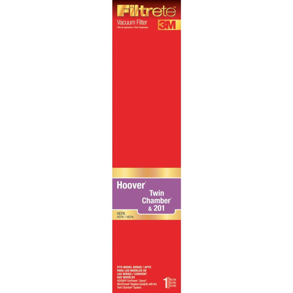 3M Filtrete Hoover Twin Chamber & 201 HEPA EmPower, Savvy, WindTunnel Bagless Vacuum Filter