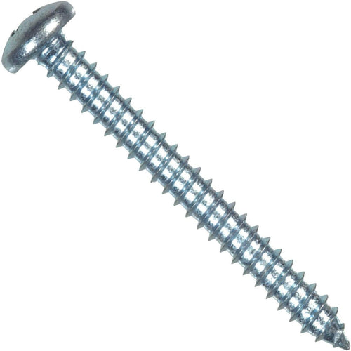 Hillman #6 x 3/8 In. Combination Pan Head Zinc Sheet Metal Screw (100 Ct.)