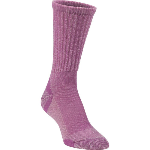 Hiwassee Trading Company Women's Medium Lavender Lightweight Hiking Crew Sock