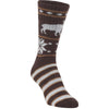 Hiwassee Trading Company Women's Medium Moosin Up Novelty Crew Sock