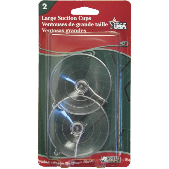 Adams 2-1/2 In. 2 Lb. Holding Capacity Suction Cup (2-Pack)